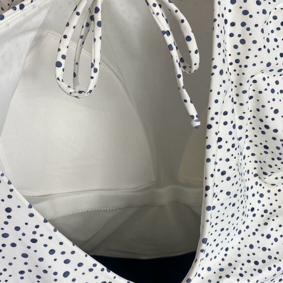 Calia Swimsuit Freckle Slate Long Sleeve One Piece Size 14 NWT B - Picture 13 of 14